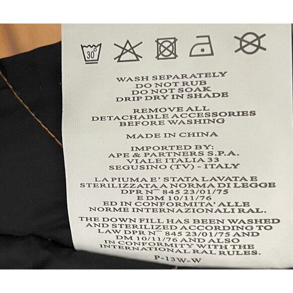 Parajumpers Jacket Coat Womens Size XL Kodiak Base Down Black Fur Hood - Picture 10 of 12